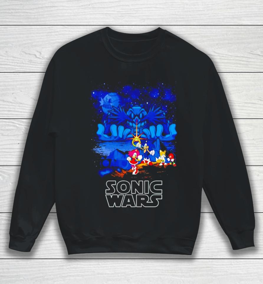 Sonic Wars Hedgehog Battle Sweatshirt
