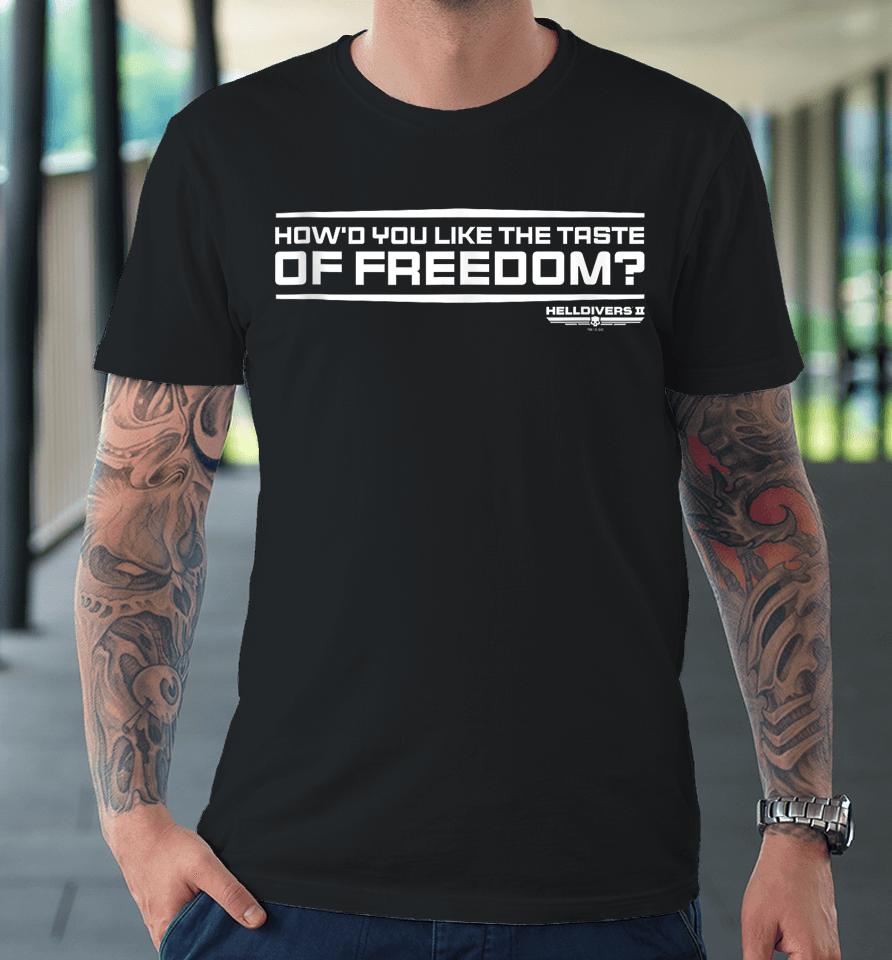 Sony Playstation Video Game Taste Of Freedom Premium T-Shirt