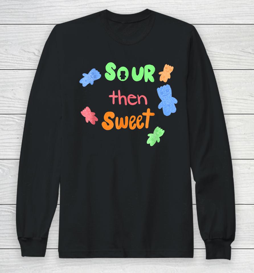 Sour Then Sweet Sour Candy Patch Christmas Long Sleeve T-Shirt