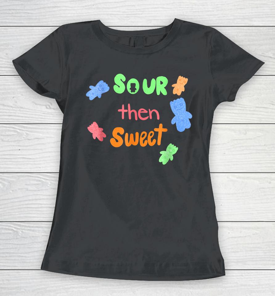 Sour Then Sweet Sour Candy Patch Christmas Women T-Shirt