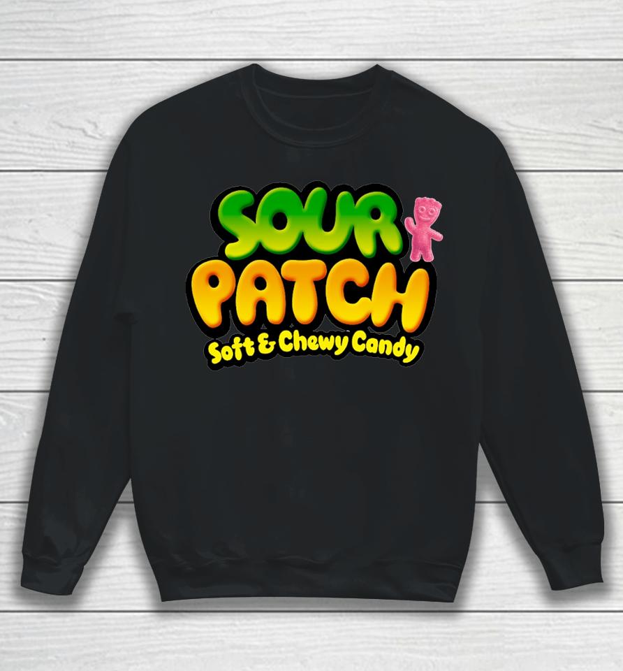 Sour Then Sweet Sour Candy Patch Sweatshirt