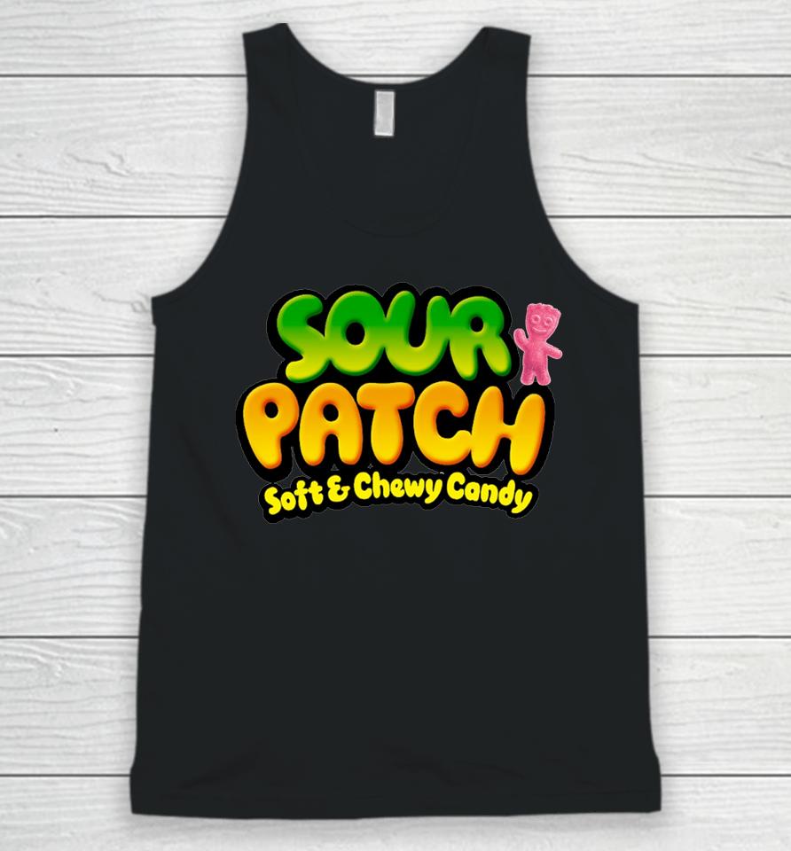 Sour Then Sweet Sour Candy Patch Unisex Tank Top