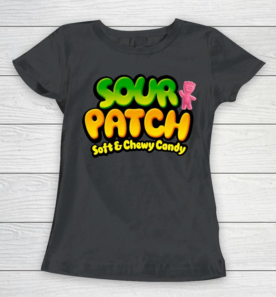 Sour Then Sweet Sour Candy Patch Women T-Shirt
