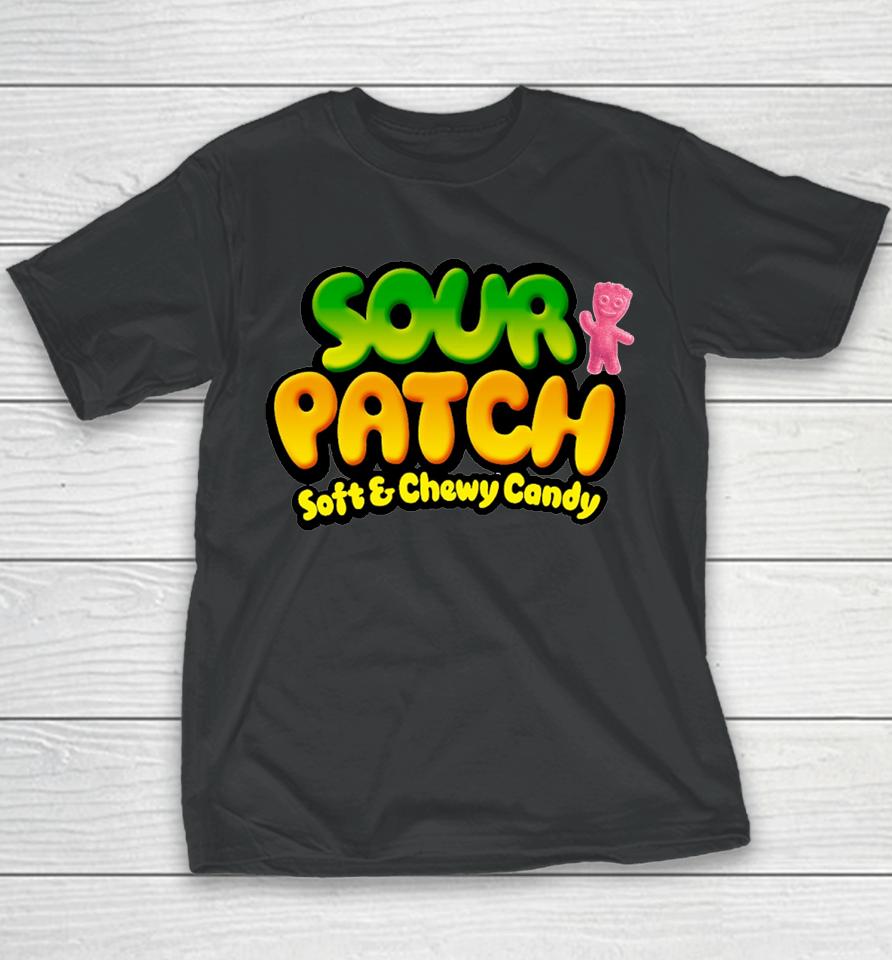 Sour Then Sweet Sour Candy Patch Youth T-Shirt