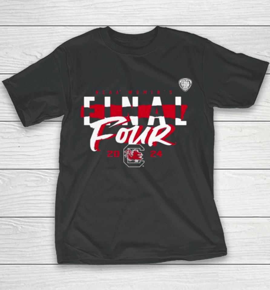 South Carolina Gamecocks 2024 Ncaa Women’s Basketball Tournament March Madness Final Four Power Play Youth T-Shirt