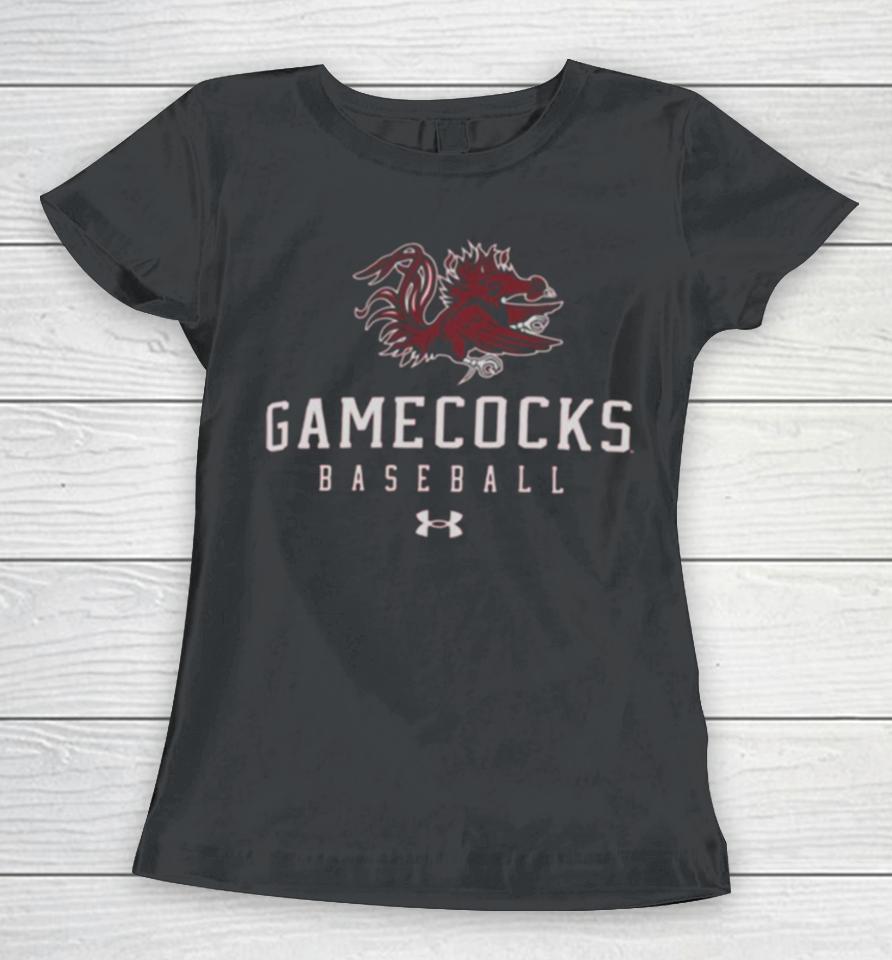 South Carolina Gamecocks Garnet Baseball Tech Performance Women T-Shirt