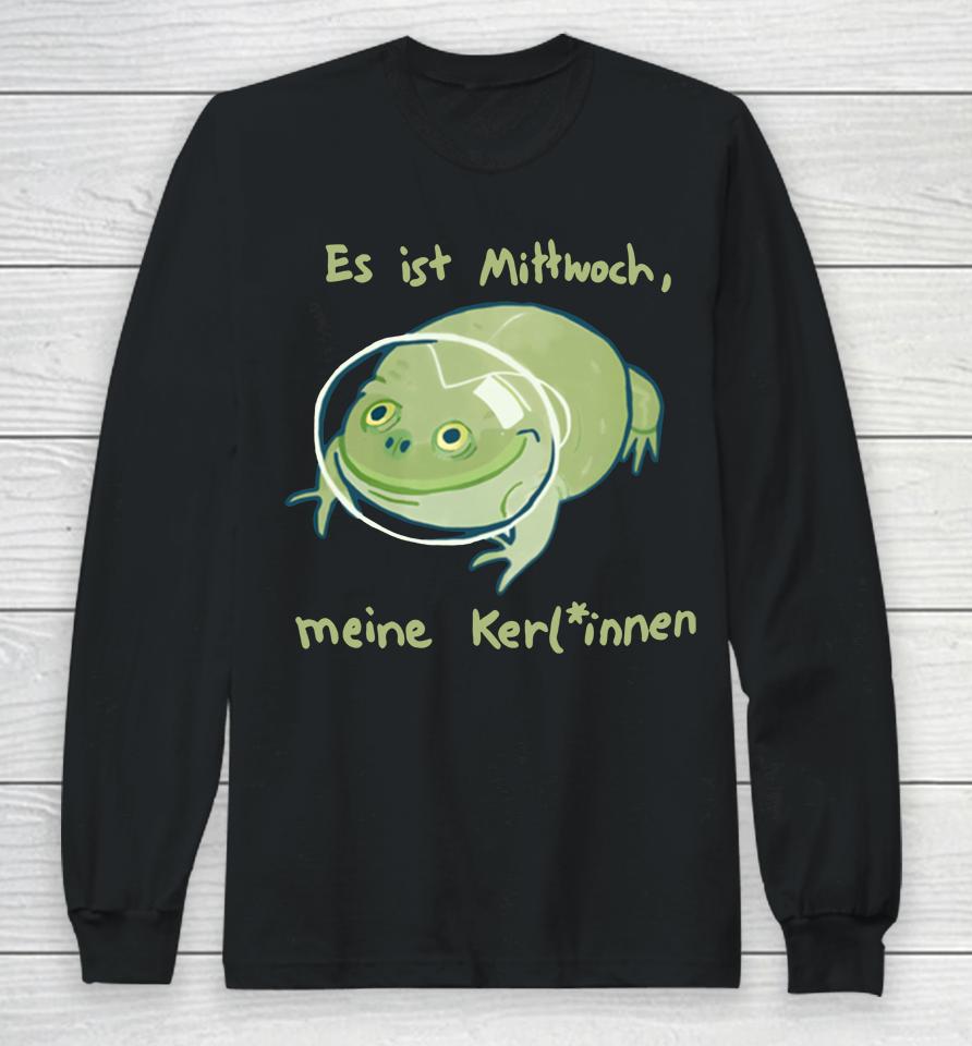 Spacefrogs Es Ist Mittwoch Long Sleeve T-Shirt