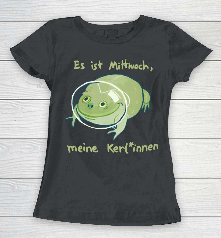 Spacefrogs Es Ist Mittwoch Women T-Shirt