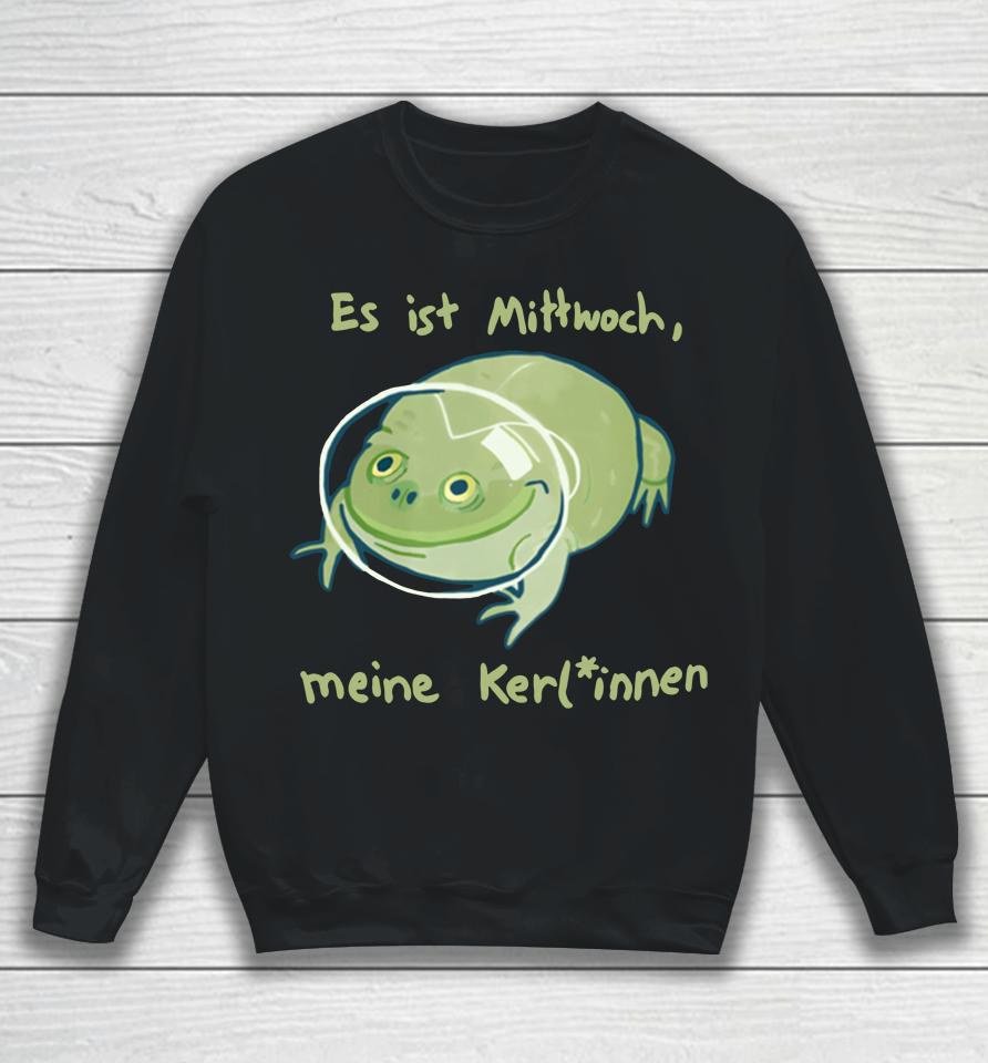 Spacefrogs Merch Mittwoch Sweatshirt