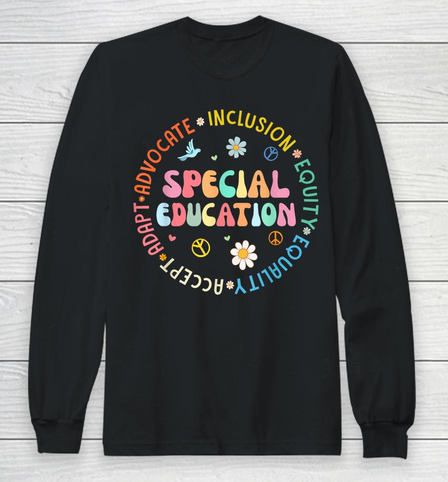 Special Education Back To School Teacher Long Sleeve T-Shirt
