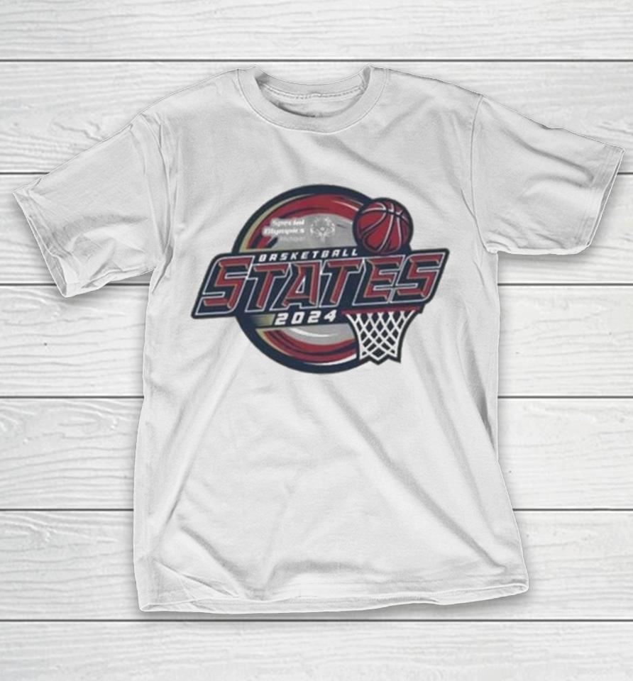 Special Olympics Michigan Basketball States 2024 Logo T-Shirt