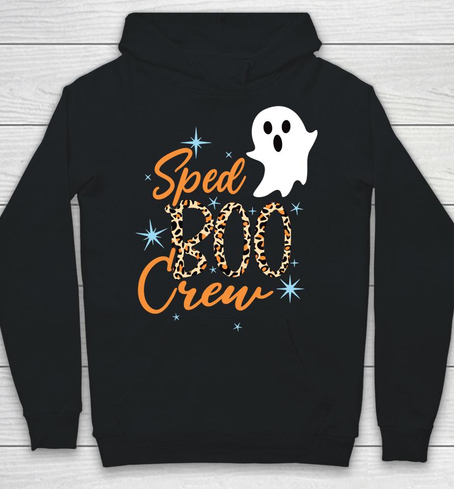 Sped Boo Crew Teacher Halloween Halloween Hoodie