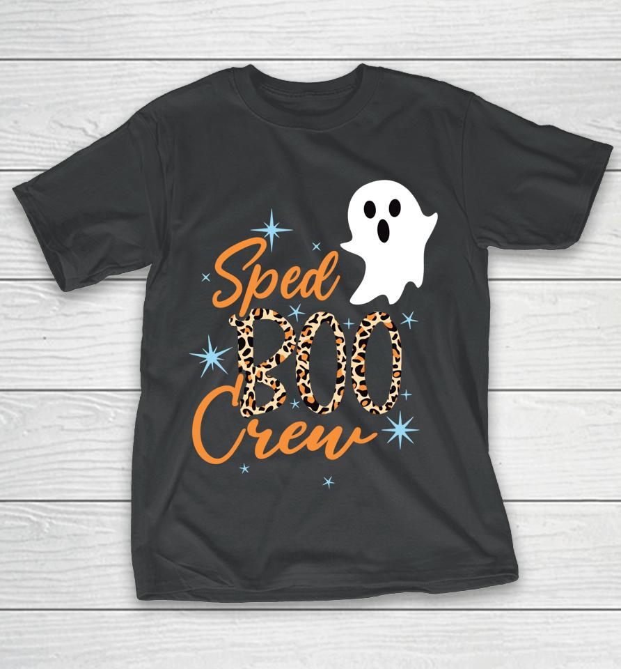 Sped Boo Crew Teacher Halloween Halloween T-Shirt