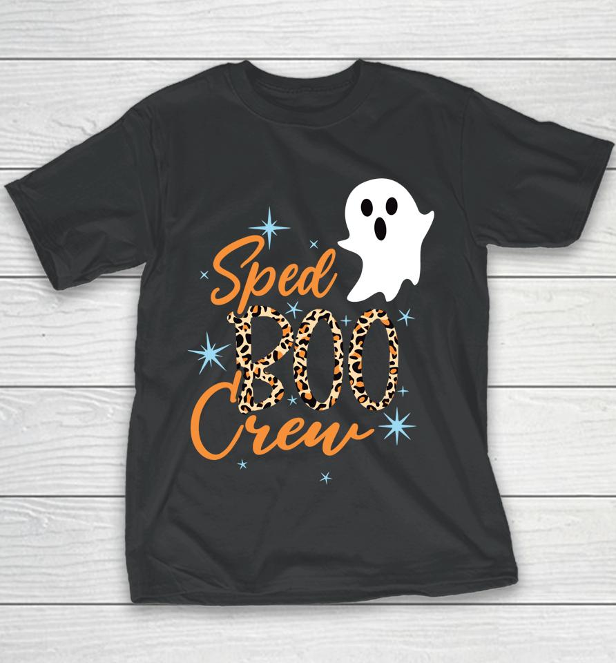 Sped Boo Crew Teacher Halloween Halloween Youth T-Shirt