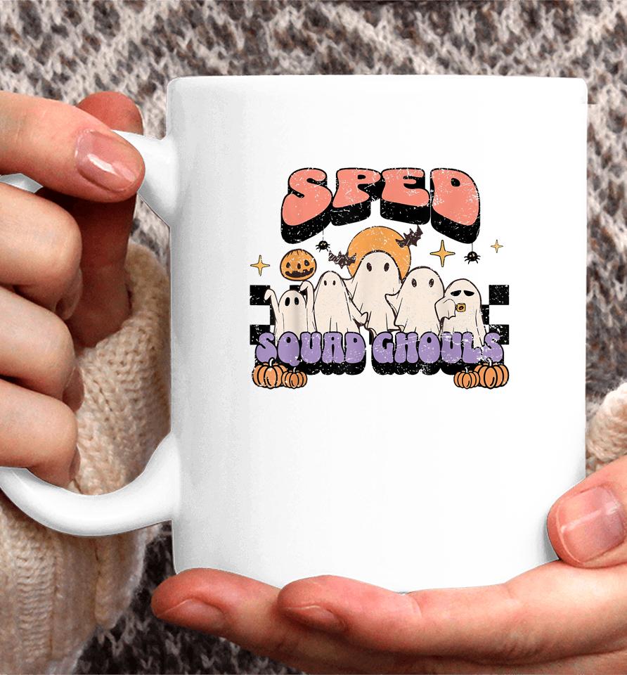Sped Squad Ghoul Special Education Teacher Halloween Costume Coffee Mug