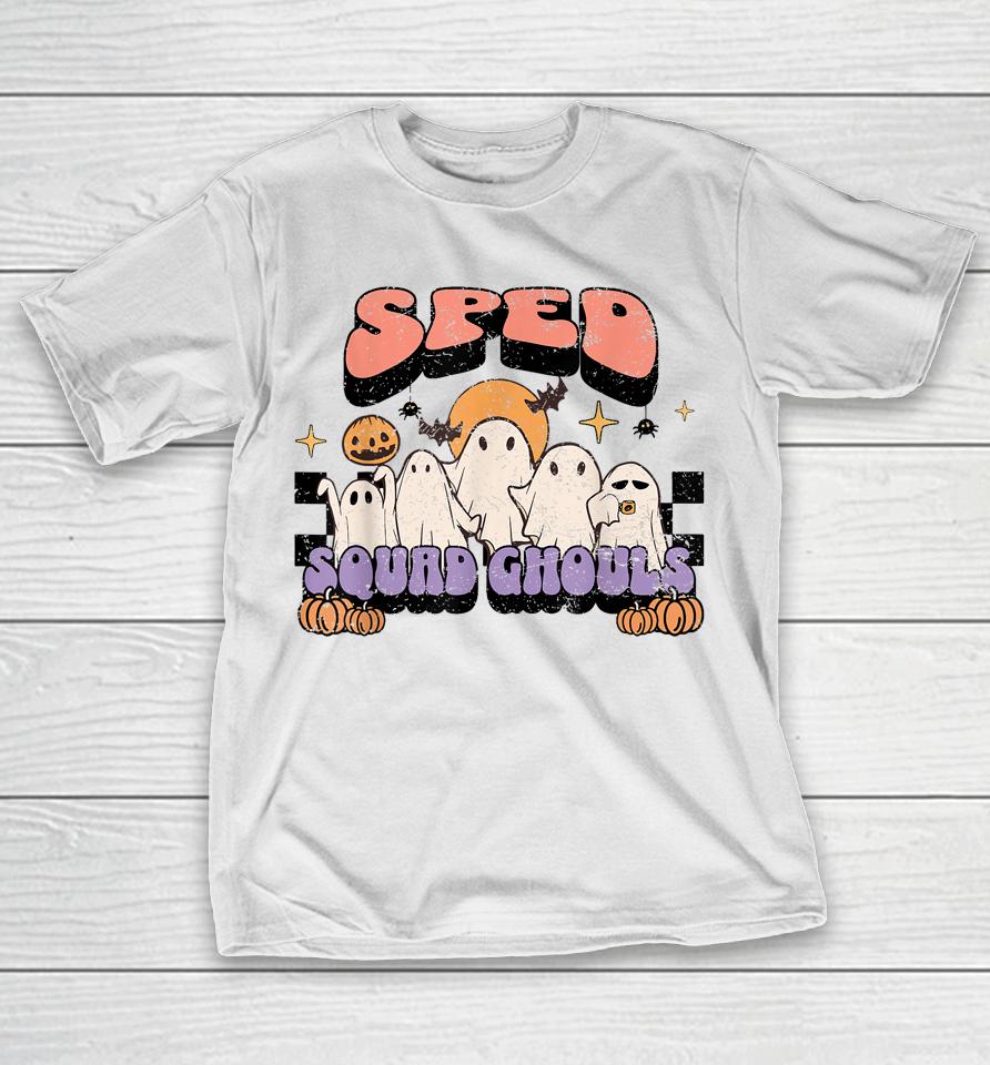 Sped Squad Ghoul Special Education Teacher Halloween Costume T-Shirt