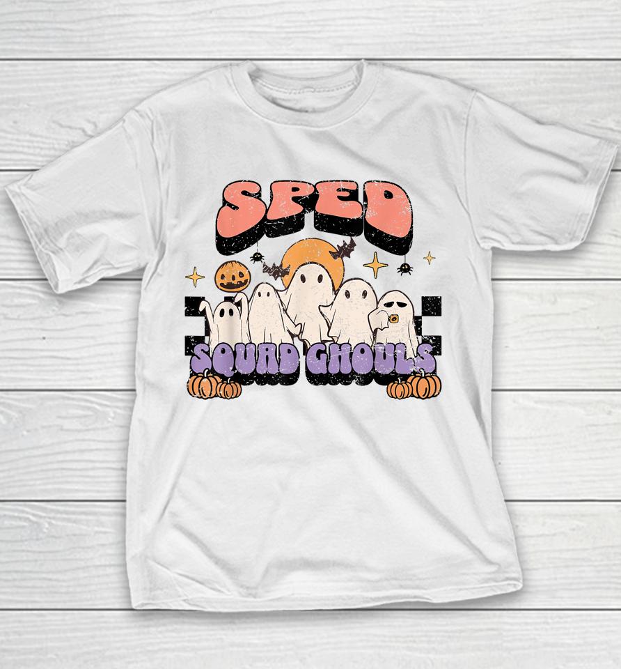 Sped Squad Ghoul Special Education Teacher Halloween Costume Youth T-Shirt