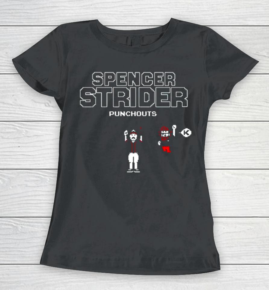 Spencer Strider Punchouts Women T-Shirt