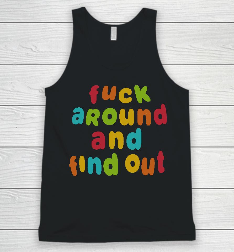 Spencer's Fuck Around And Find Out Unisex Tank Top