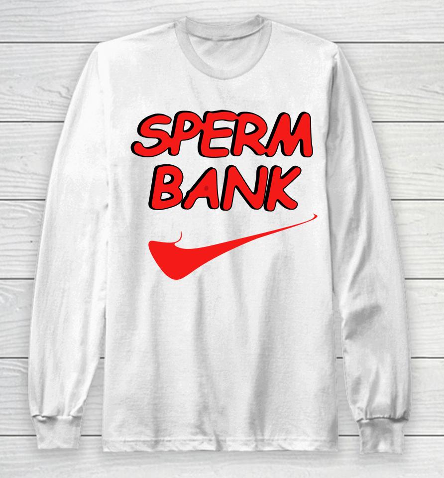 Sperm Bank Athletic Long Sleeve T-Shirt