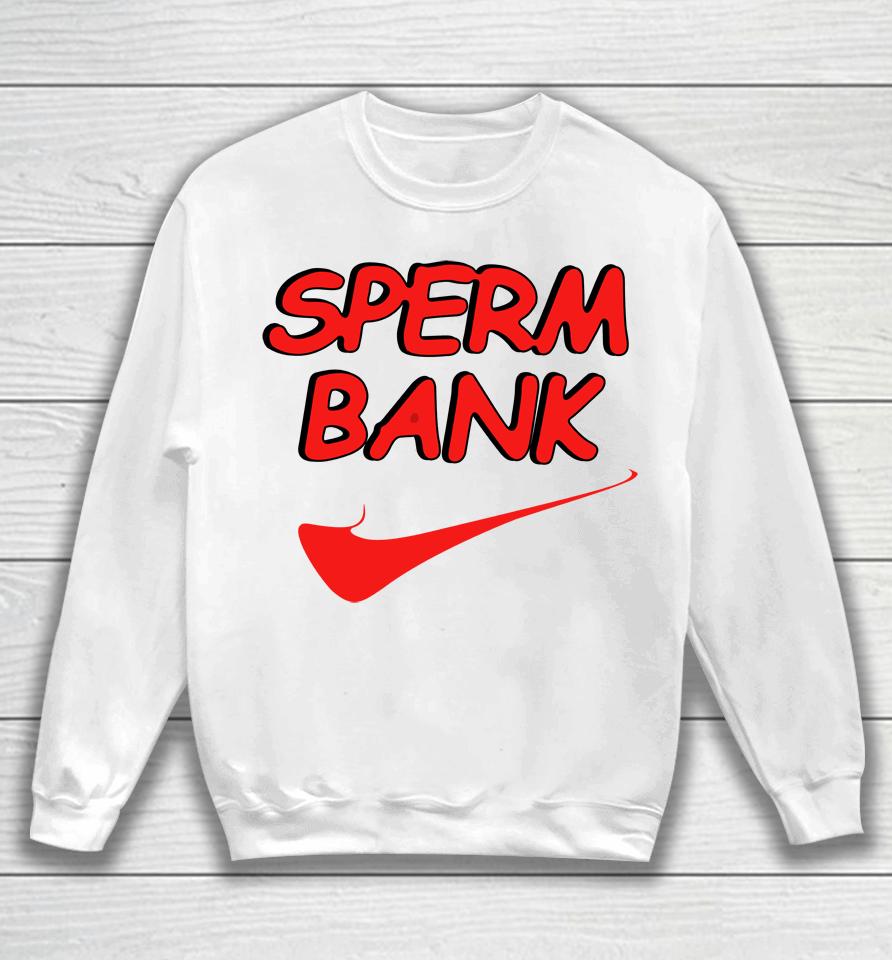 Sperm Bank Athletic Sweatshirt