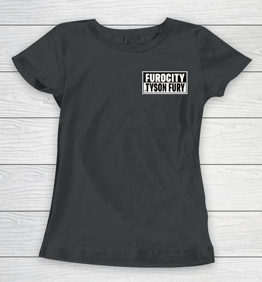 Spinnin Backfist Furocity By Tyson Fury Logo Women T-Shirt