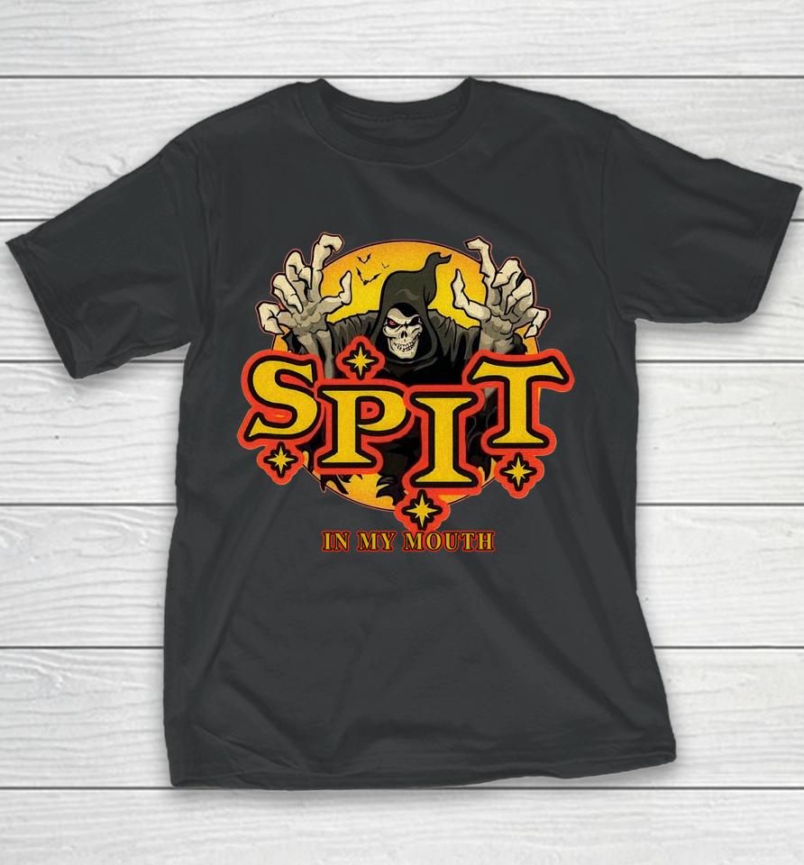 Spit In My Mouth Logo Youth T-Shirt