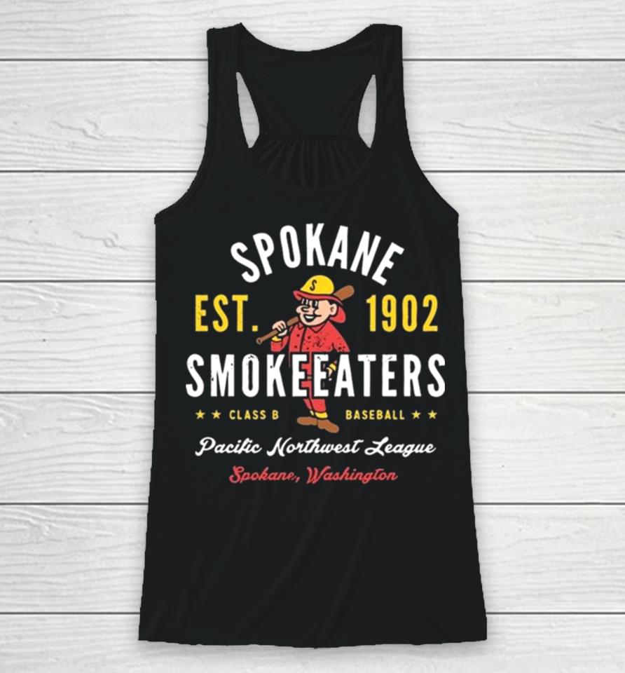 Spokane Smoke Eaters Washington – Vintage Defunct Baseball Teams Racerback Tank