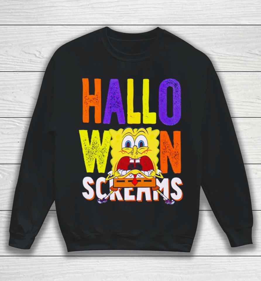 Spongebob Halloween Screams Sweatshirt