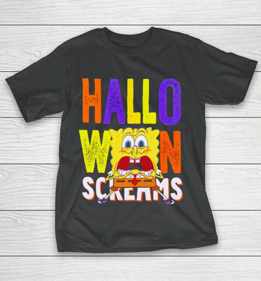Spongebob Halloween Screams T-Shirt