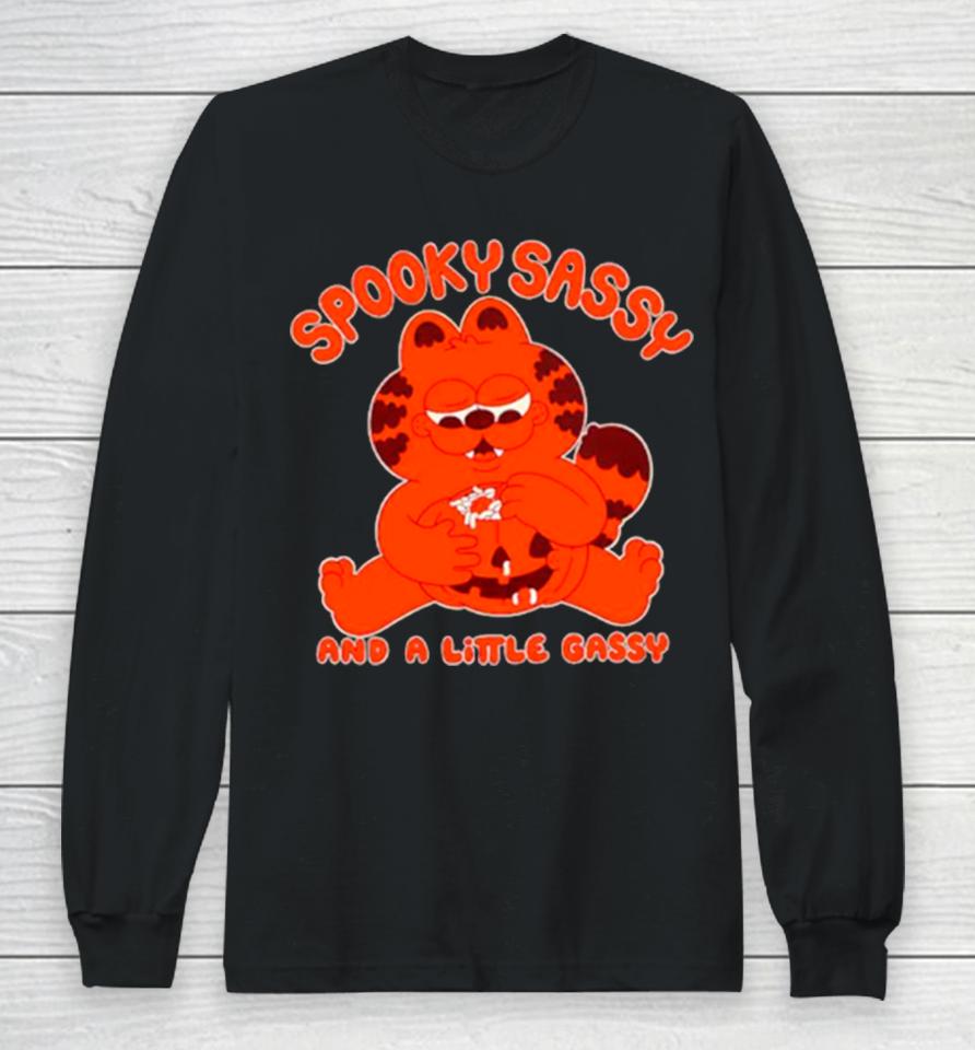 Spooky Sassy And A Little Gassy Trick Or Treat Long Sleeve T-Shirt