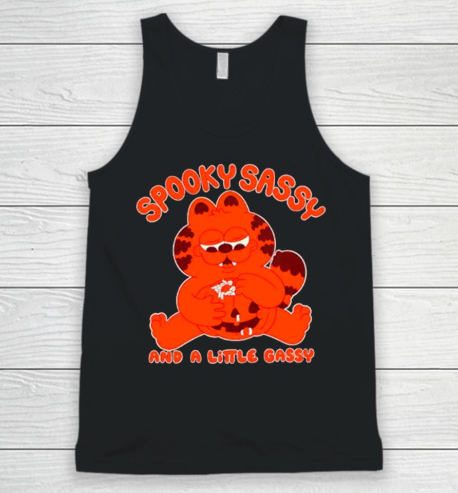 Spooky Sassy And A Little Gassy Trick Or Treat Unisex Tank Top