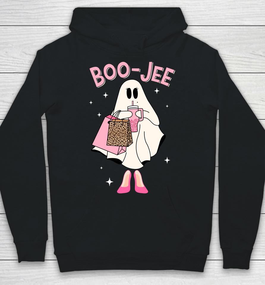 Spooky Season Cute Ghost Funny Halloween Boujee Boo-Jee Hoodie