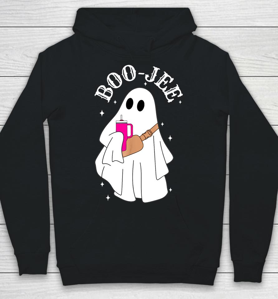 Spooky Season Cute Ghost Halloween Costume Boujee Boo-Jee Hoodie