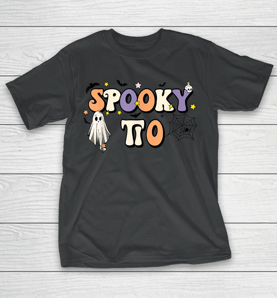 Spooky Tio Halloween Uncle Ghost Witchy Costume T-Shirt
