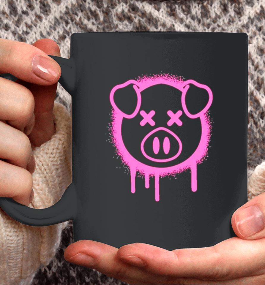 Spray Paint Pig Coffee Mug