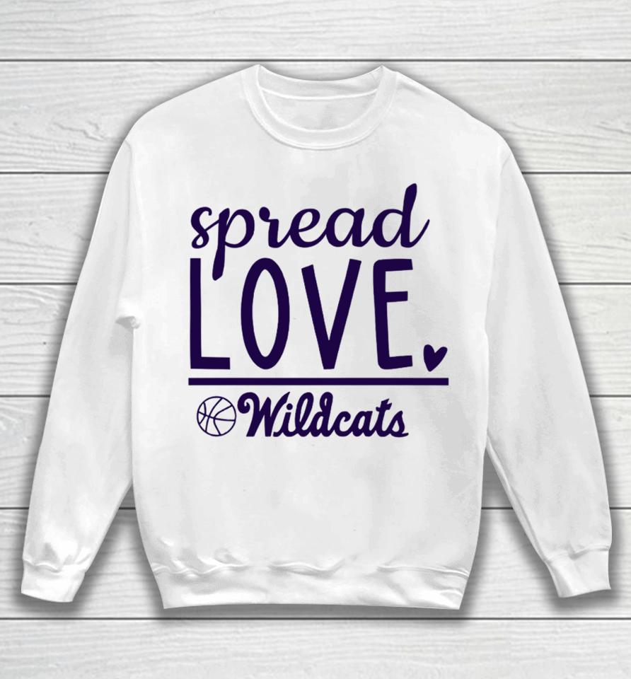 Spread Love Wildcats New Sweatshirt
