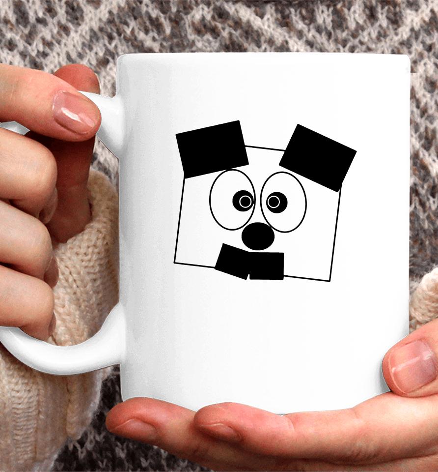 Square Cute And Funny Dog Coffee Mug