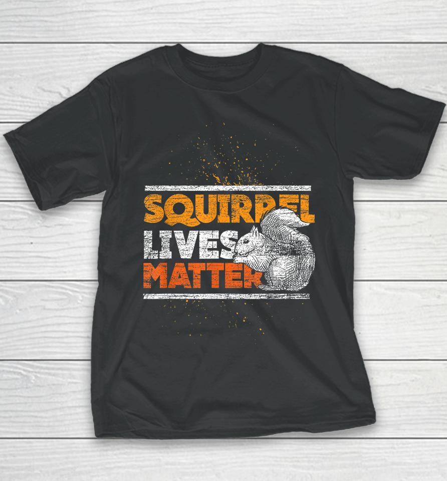 Squirrel Lives Matter Vintage Youth T-Shirt