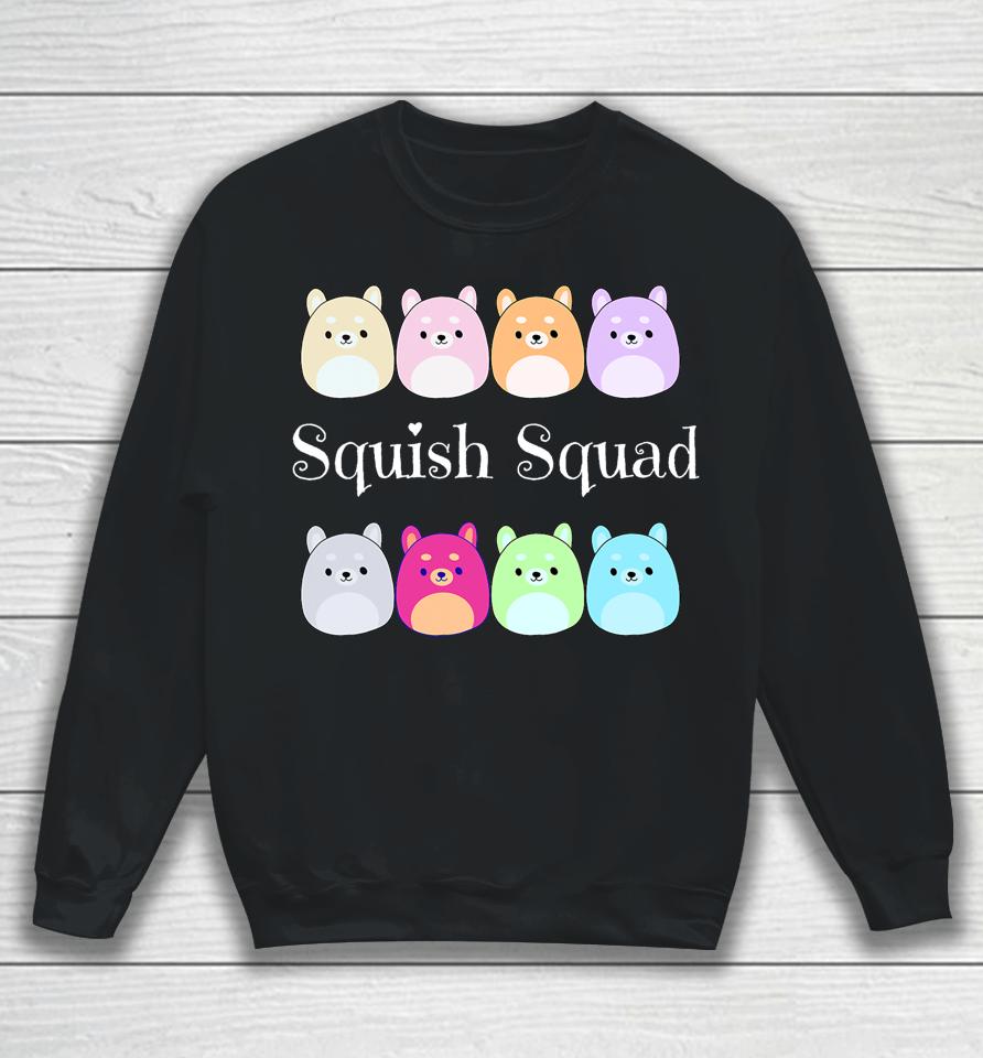 Squish Squad! Stuffed Animal Plush Mallow Collector Soft Sweatshirt