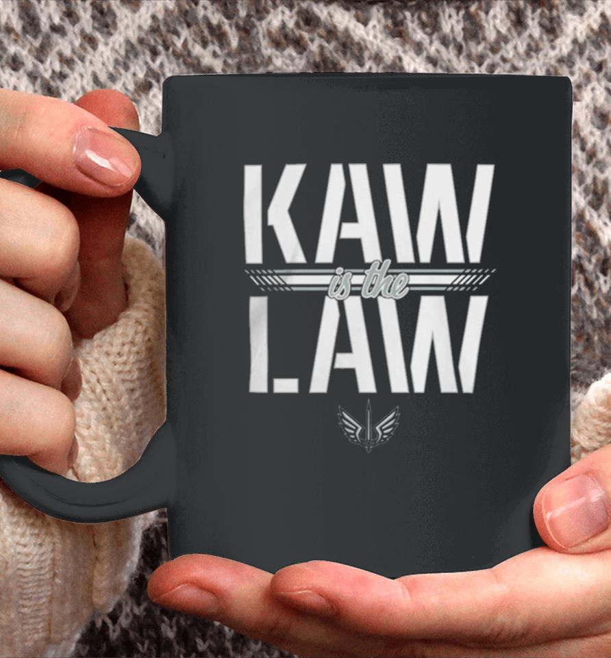 St. Louis Battlehawks Ufl Kaw Is The Law Logo Coffee Mug