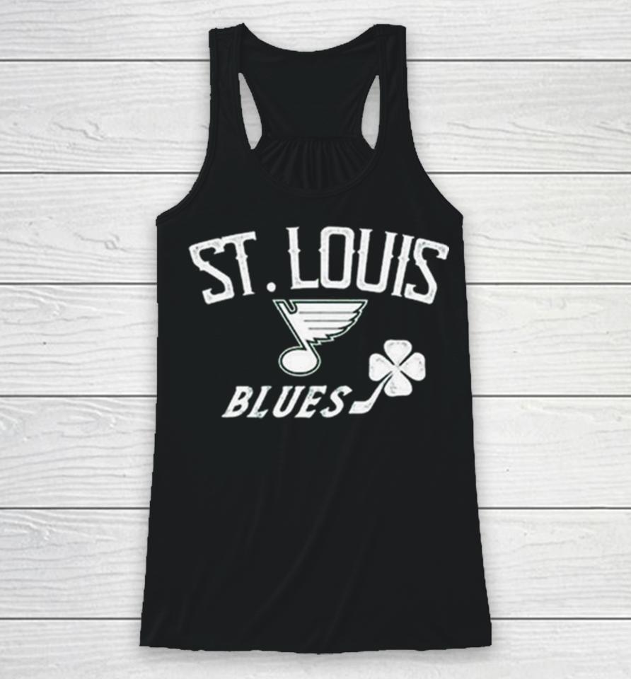 St. Louis Blues Levelwear Youth St. Patrick’s Day Little Richmond Clover Racerback Tank