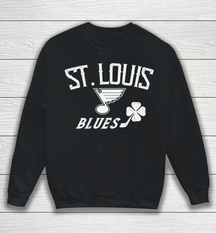 St. Louis Blues Levelwear Youth St. Patrick’s Day Little Richmond Clover Sweatshirt