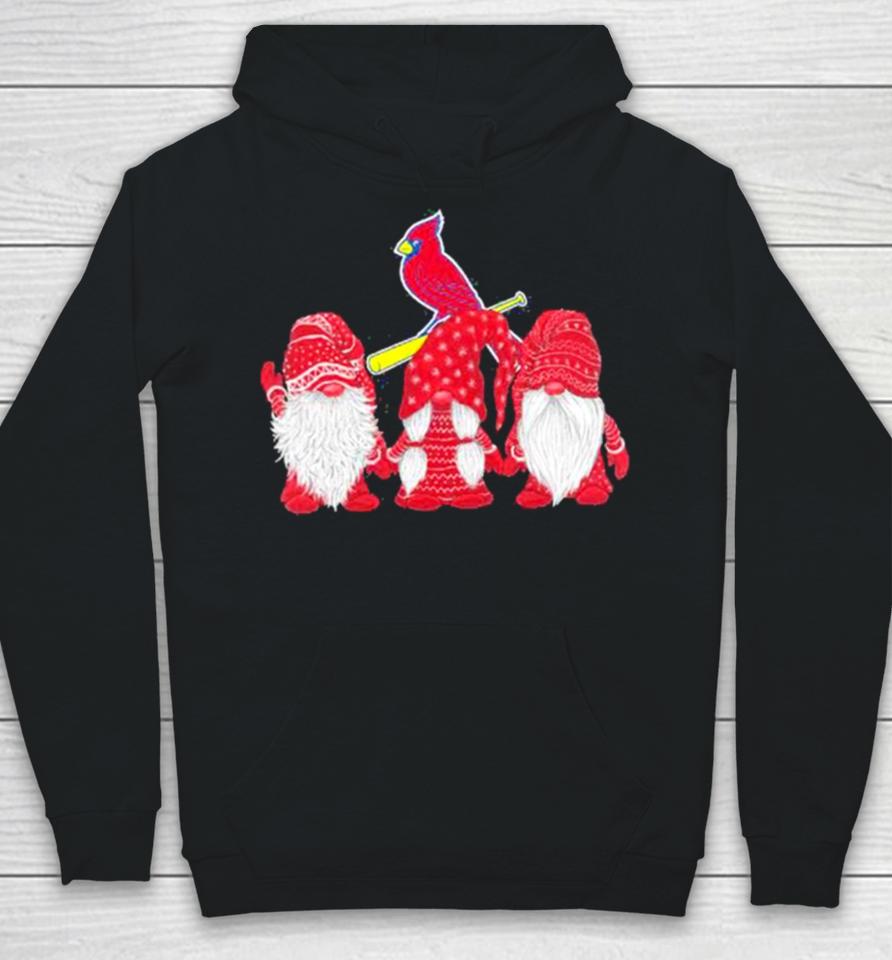 St Louis Cardinals Gnomes Merry Christmas Hoodie
