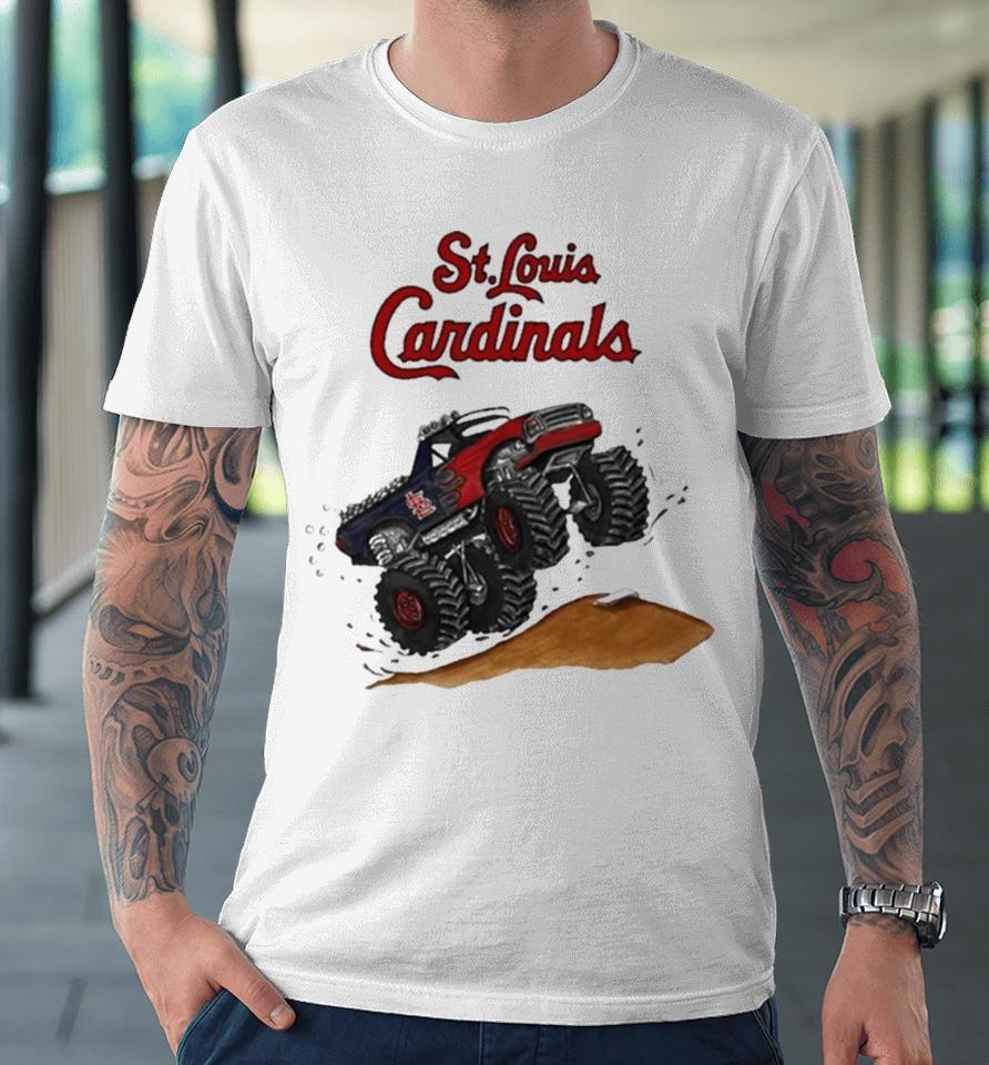 St. Louis Cardinals Monster Truck Mlb Premium T-Shirt