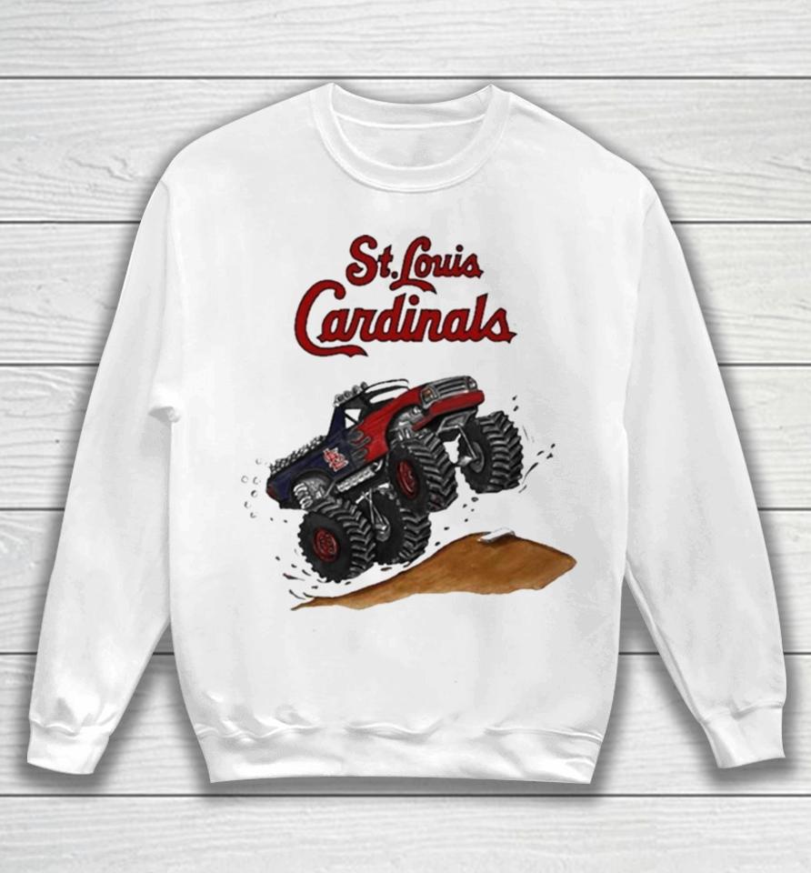 St. Louis Cardinals Monster Truck Mlb Sweatshirt