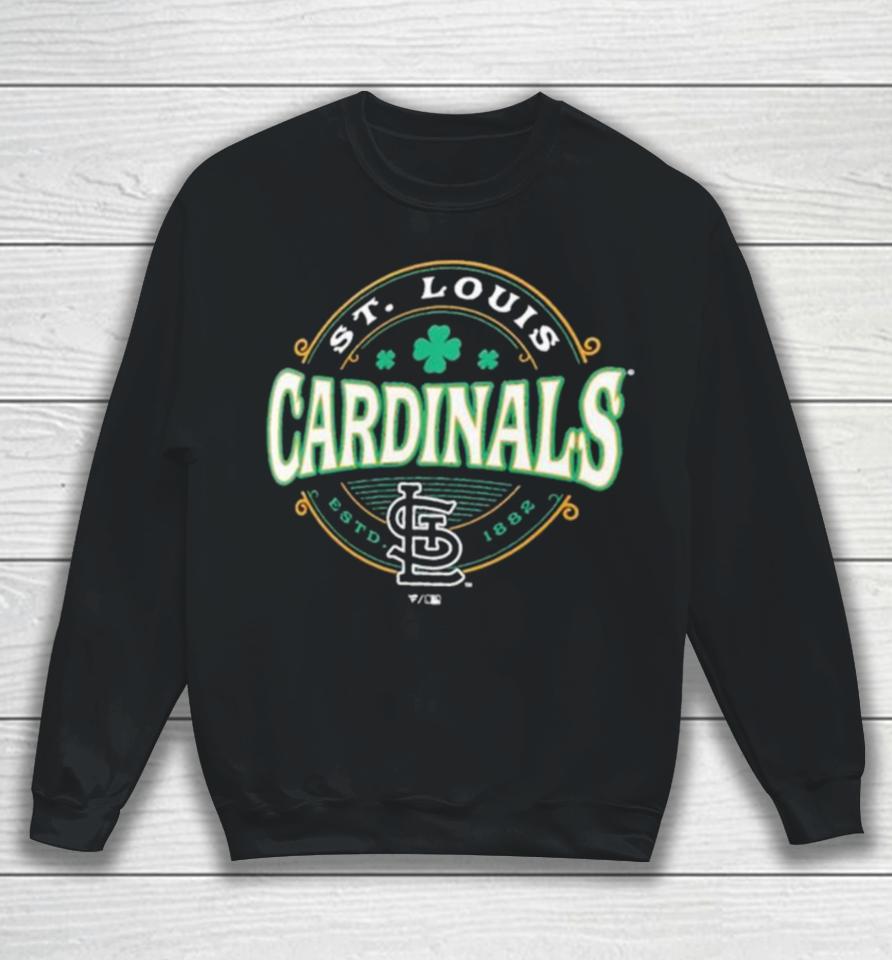 St. Louis Cardinals St. Patrick’s Day Lucky 2024 Sweatshirt