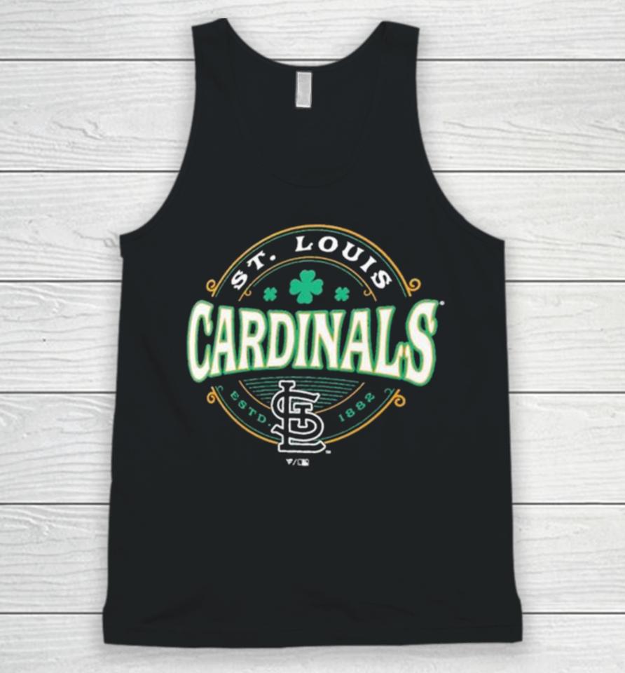 St. Louis Cardinals St. Patrick’s Day Lucky 2024 Unisex Tank Top