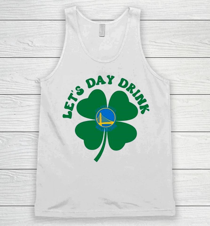 St Patricks Day Lets Day Drink Golden State Warriors Baseball Unisex Tank Top