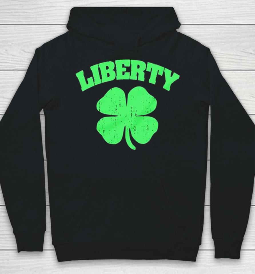 St Patrick’s Day Liberty Shamrock Hoodie